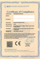 Certificato CE per piano cottura a induzione commerciale